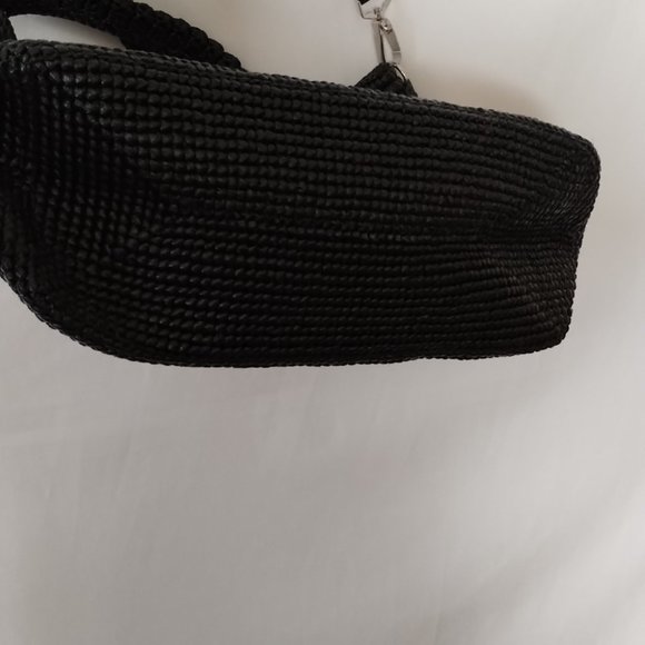 YVETTE'S LARGE STRAW BOHO SHOULDER/ HAND BAG W/ STRAP. - Picture 6 of 9